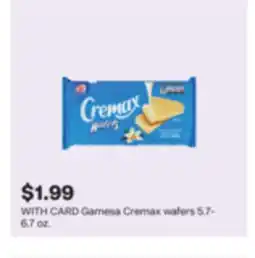 CVS Gamesa Cremax wafers offer