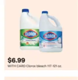 CVS Clorox bleach 117-121 oz offer
