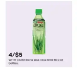 CVS Iberia aloe vera drink 16.9 oz bottles offer