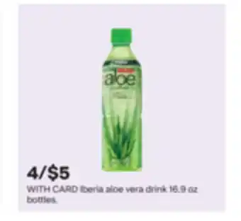 CVS Iberia aloe vera drink 16.9 oz bottles offer