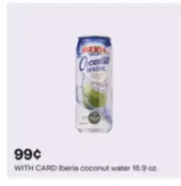 CVS Iberia coconut water 16.9 oz offer