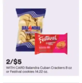CVS Balandra Cuban Crackers 8 oz or Festival cookies 14.22 oz offer