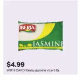 CVS Iberia jasmine rice 5 lb offer
