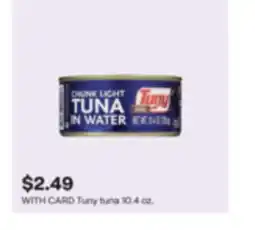 CVS Tuny tuna 10.4 oz offer