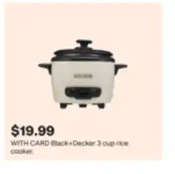 CVS Black + Decker 3 cup rice cooker offer