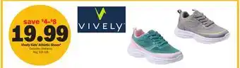 Meijer Vively Kids' Athletic Shoes offer
