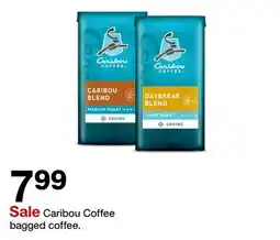Target Caribou Coffee bagged coffee offer