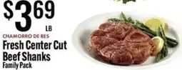 Jons International CHAMORRO DE RES Fresh Center Cut Beef Shanks offer