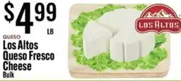QUESO Los Altos Queso Fresco Cheese Bulk