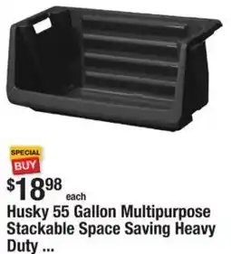 The Home Depot Husky 55 Gallon Multipurpose Stackable Space Saving Heavy Duty offer