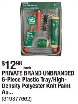 The Home Depot Private brand unbranded offer