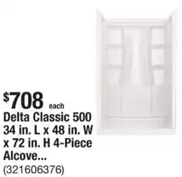 The Home Depot Delta Classic 500 offer