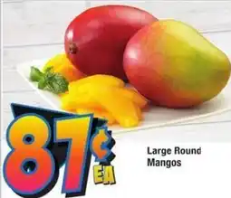 Albertsons Large Round Mangos offer