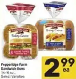 Albertsons Pepperidge Farm Sandwich Buns offer