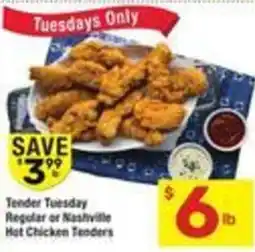 Albertsons Hot Chicken Tenders offer