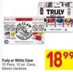 Albertsons Truly or White Claw offer