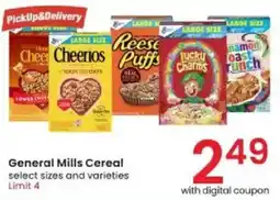 Albertsons General Mills Cereal offer