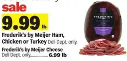 Meijer Frederik's by Meijer Ham, Chicken or Turkey offer