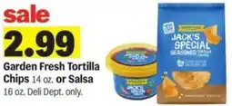Meijer Garden Fresh Tortilla Chips or Salsa offer