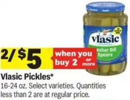 Meijer Vlasic Pickles offer