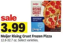 Meijer Meijer Rising Crust Frozen Pizza offer