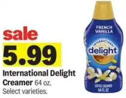 Meijer International Delight Creamer offer