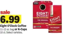 Meijer Eight O'Clock Coffee or K-Cups offer