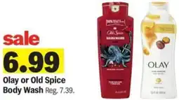 Meijer Olay or Old Spice Body Wash offer