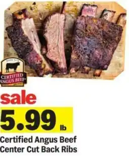 Meijer Certified Angus Beef Center Cut Back Ribs offer