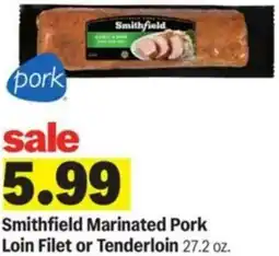 Meijer Smithfield Marinated Pork Loin Filet or Tenderloin offer