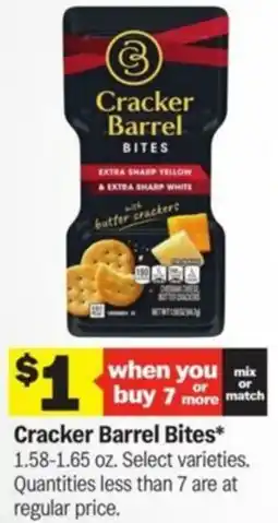 Meijer Cracker Barrel Bites offer