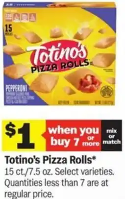 Meijer Totino's Pizza Rolls offer