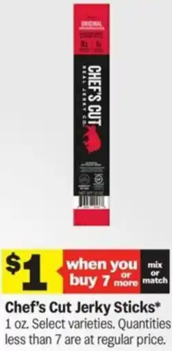 Meijer Chef's Cut Jerky Sticks offer
