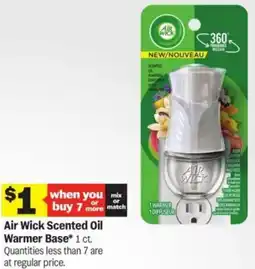 Meijer Air Wick Scented Oil Warmer Base offer