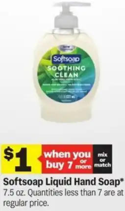 Meijer Softsoap Liquid Hand Soap offer