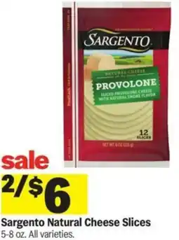 Meijer Sargento Natural Cheese Slices offer