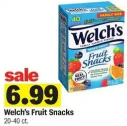Meijer Welch's Fruit Snacks offer