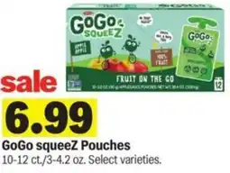 Meijer GoGo squeeZ Pouches offer