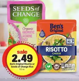 Meijer Ben's Original Risotto or Seeds of Change Rice offer