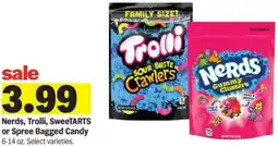 Meijer Nerds, Trolli, SweeTARTS or Spree Bagged Candy offer