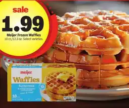 Meijer Meijer Frozen Waffles offer