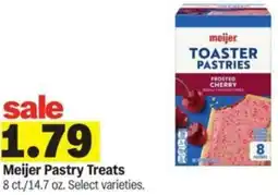 Meijer Meijer Pastry Treats offer
