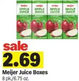 Meijer Meijer Juice Boxes offer