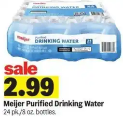 Meijer Meijer Purified Drinking Water offer