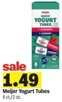 Meijer Meijer Yogurt Tubes offer