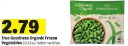 Meijer True Goodness Organic Frozen Vegetables offer