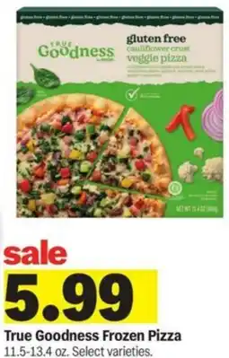 Meijer True Goodness Frozen Pizza offer