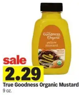 Meijer True Goodness Organic Mustard offer