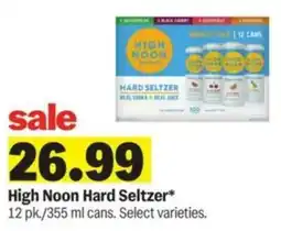 Meijer High Noon Hard Seltzer offer
