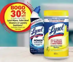 Meijer Lysol Wipes, Toilet Bowl Cleaners or Laundry Sanitizers offer